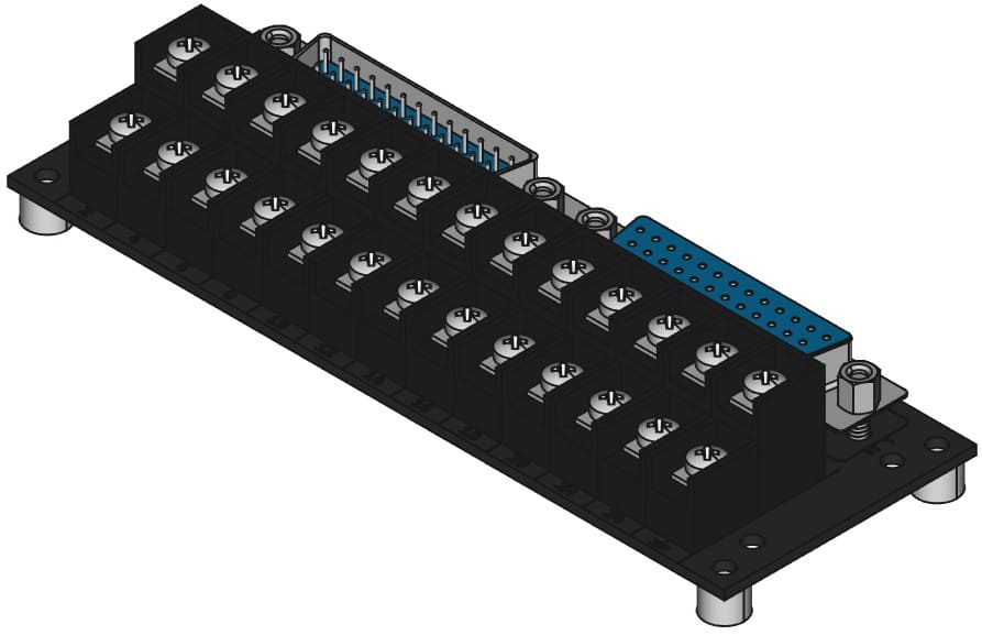 screw-assembly DB25MF-TB2X13をネジ取付けする際の組立完成図