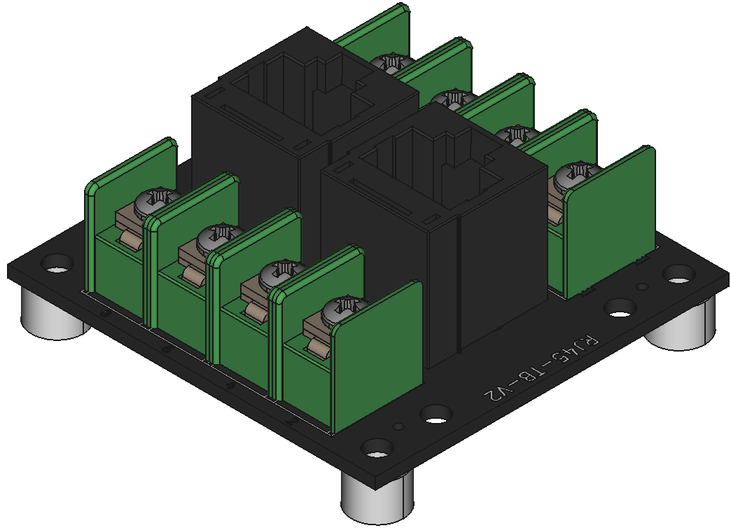 screw-assembly RJ45-TB-V2をネジ取付けする際の組立完成図